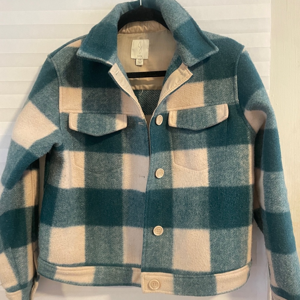 Joie Plaid jacket - Picture 1 of 3